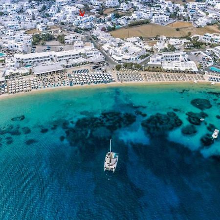 Cyclades Blue Aparthotel Ornos  Bagian luar foto
