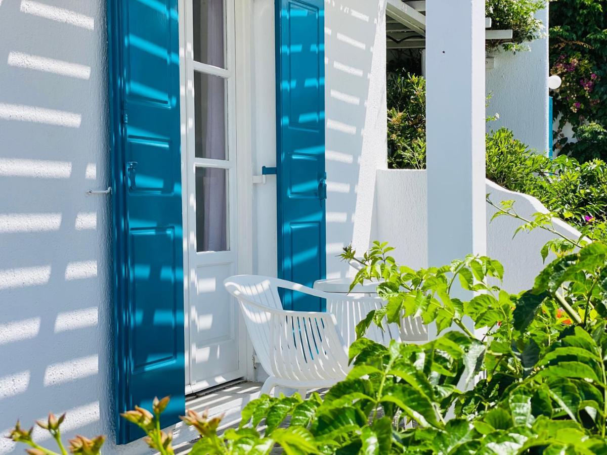 Cyclades Blue Aparthotel Ornos  Bagian luar foto