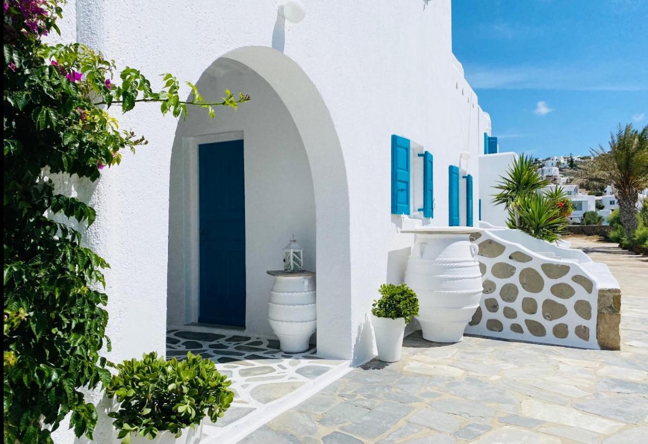 Cyclades Blue Aparthotel Ornos  Bagian luar foto