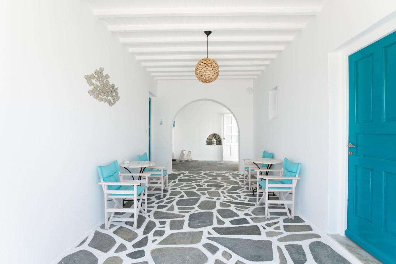 Cyclades Blue Aparthotel Ornos  Bagian luar foto