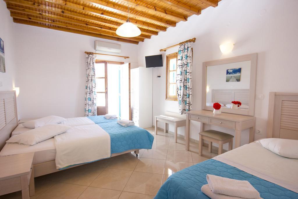 Cyclades Blue Aparthotel Ornos  Bagian luar foto