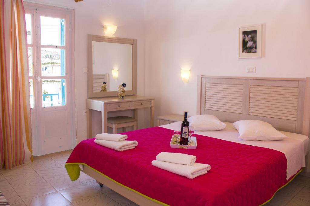 Cyclades Blue Aparthotel Ornos  Bagian luar foto