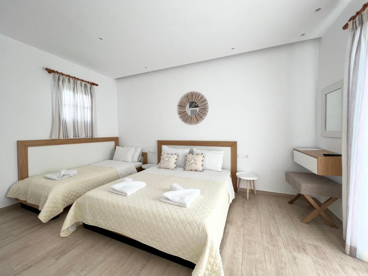 Cyclades Blue Aparthotel Ornos  Bagian luar foto