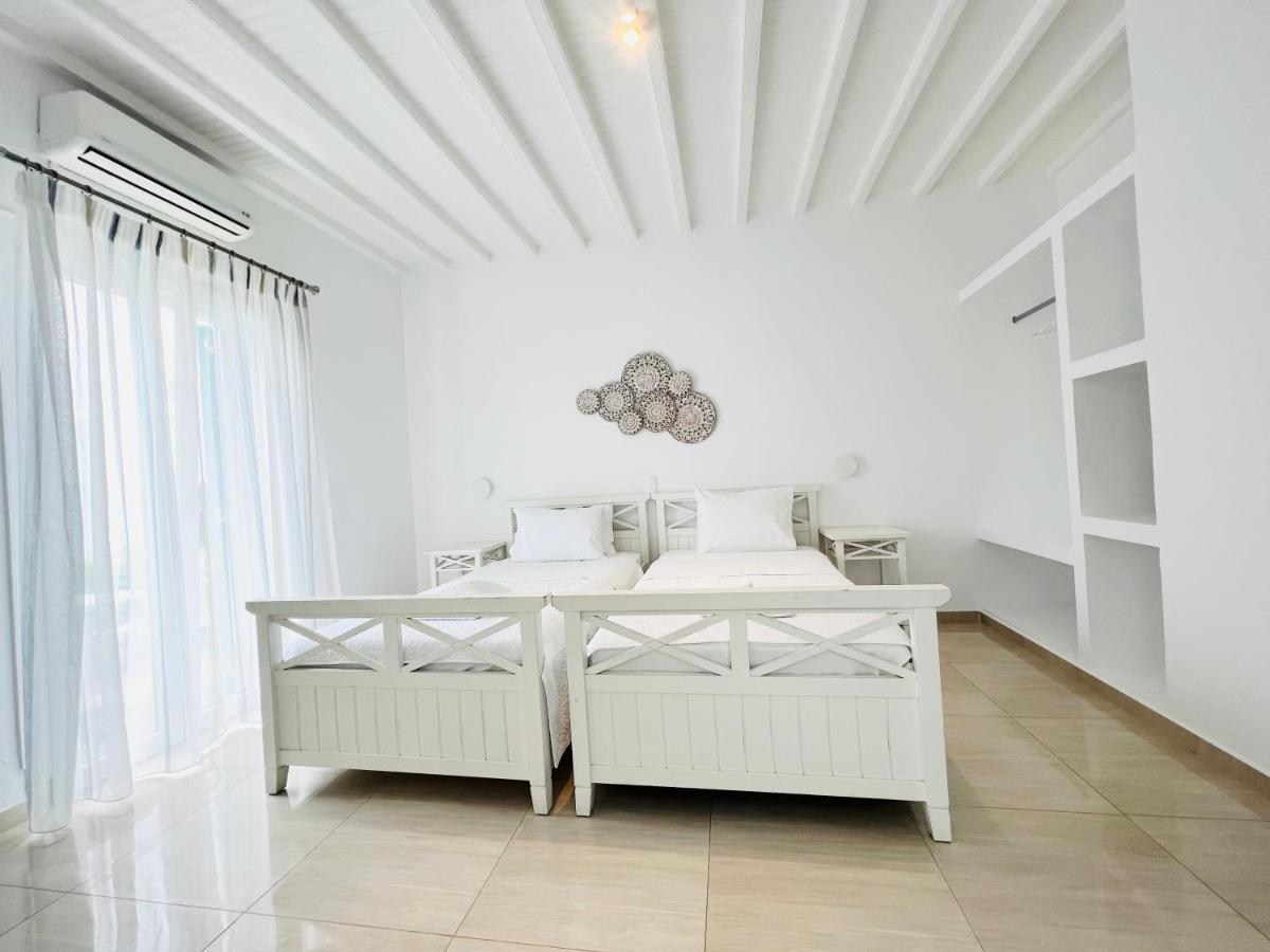 Cyclades Blue Aparthotel Ornos  Bagian luar foto