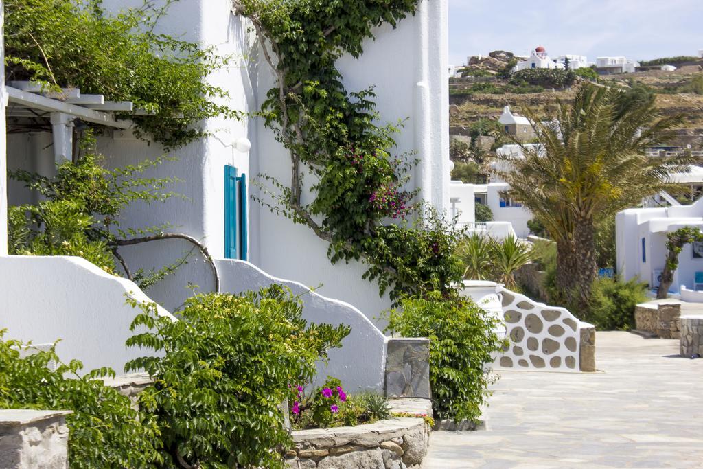 Cyclades Blue Aparthotel Ornos  Bagian luar foto