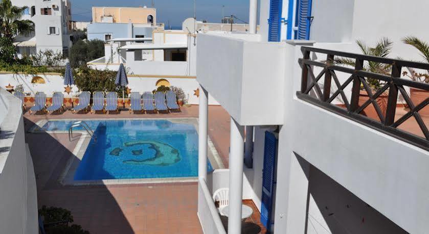 Cyclades Blue Aparthotel Ornos  Bagian luar foto