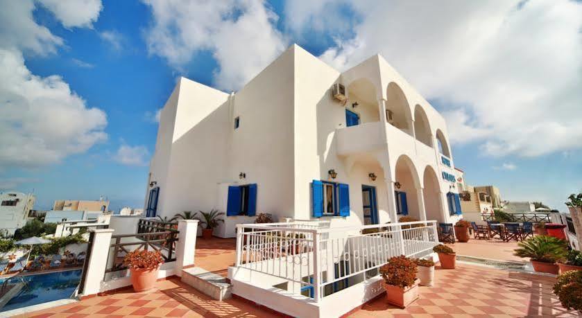 Cyclades Blue Aparthotel Ornos  Bagian luar foto